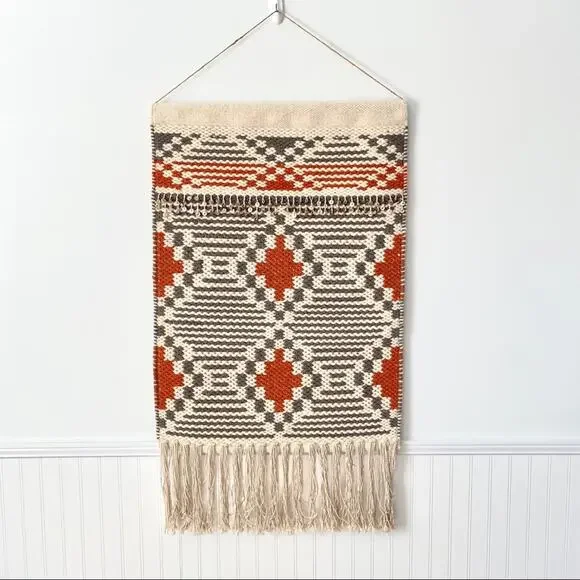 Large Wool Tapestry Wall Hanging Home Decor - Picture 1 of 6